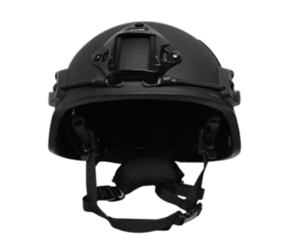 Casco Balístico Color Negro Mate.